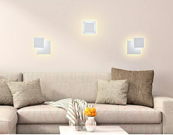 Изображение товара Бра Ambrella FW106 WH/S (белый/песок)