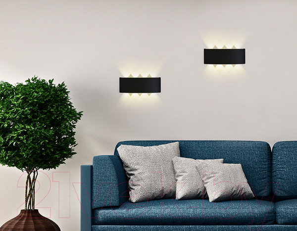 Изображение товара Бра Ambrella FW144 BK/S (черный/песок)