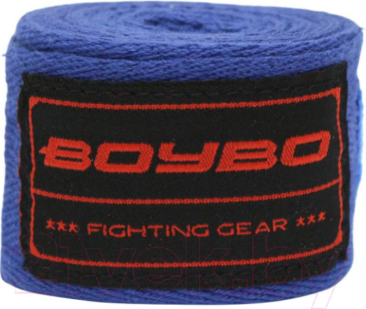 Изображение товара Боксерские бинты BoyBo Хлопок/эластан 3.5м (синий)