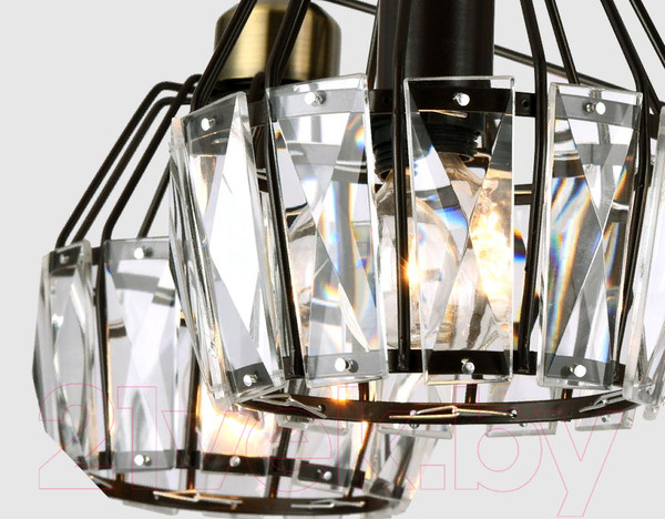 Изображение товара Люстра Ambrella TR5870/5 DCF/SB (темный кофе/бронза)