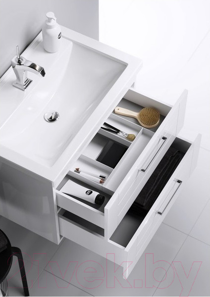 Изображение товара Тумба с умывальником Aqwella Манчестер 100 / MAN01102