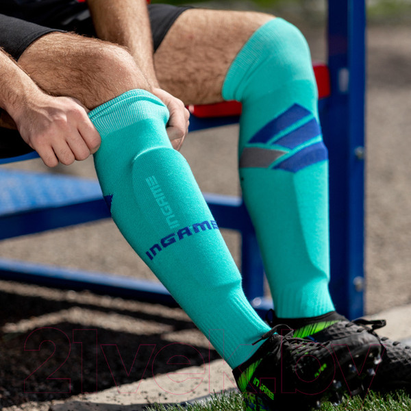 Изображение товара Гетры футбольные Ingame Взрослые (голубой)