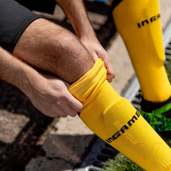 Изображение товара Гетры футбольные Ingame Взрослые (желтый)