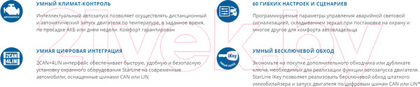 Изображение товара Автосигнализация StarLine E66 BT ECO v2