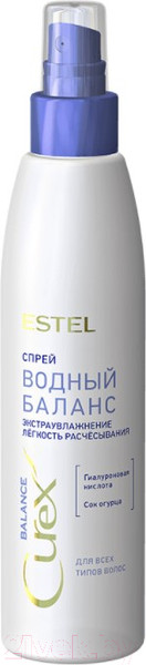 Изображение товара Спрей для волос Estel Curex Balance Водный баланс для всех типов волос (200мл)