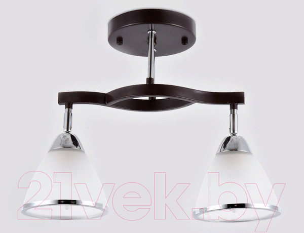 Изображение товара Потолочный светильник Ambrella TR3111/2 DCF/CH (темный кофе/хром)
