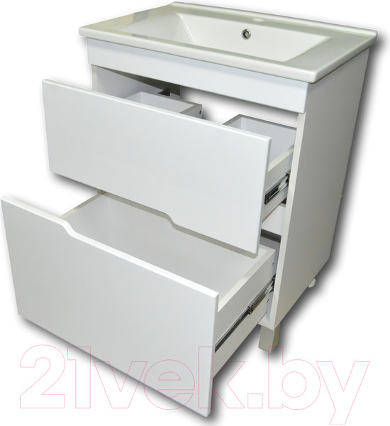 Изображение товара Тумба с умывальником Гамма Р25оФ5/1-У 65 Атриа 9065