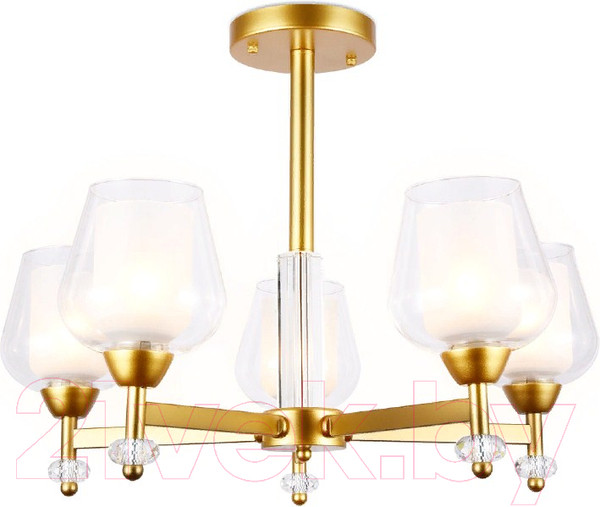 Изображение товара Люстра Ambrella TR3154/5 GD/CL (золотистый/прозрачный)