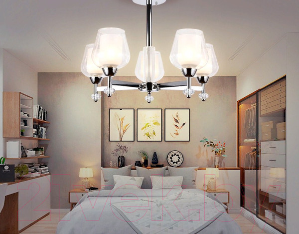 Изображение товара Люстра Ambrella TR3154/5 GD/CL (золотистый/прозрачный)