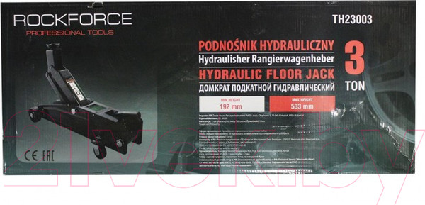 Изображение товара Подкатной домкрат RockForce RF-TH23003
