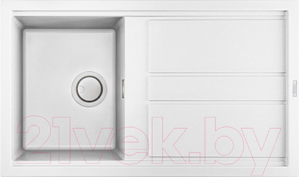 Изображение товара Мойка кухонная Elleci Best 400 White K96 / LKB40096