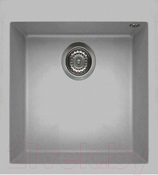 Изображение товара Мойка кухонная Elleci Quadra 102 Aluminium M79 / LMQ10279