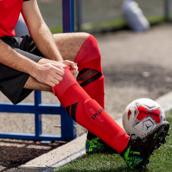 Изображение товара Гетры футбольные Ingame Взрослые (красный)