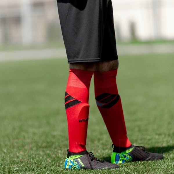 Изображение товара Гетры футбольные Ingame Взрослые (красный)