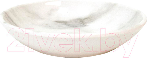 Изображение товара Миска для животных Tarhong Carrara Marble / TCT3052CSMC (белый мрамор)