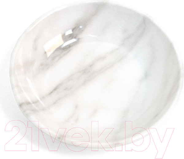 Изображение товара Миска для животных Tarhong Carrara Marble / TCT3052CSMC (белый мрамор)