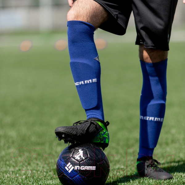 Изображение товара Гетры футбольные Ingame Взрослые (синий)