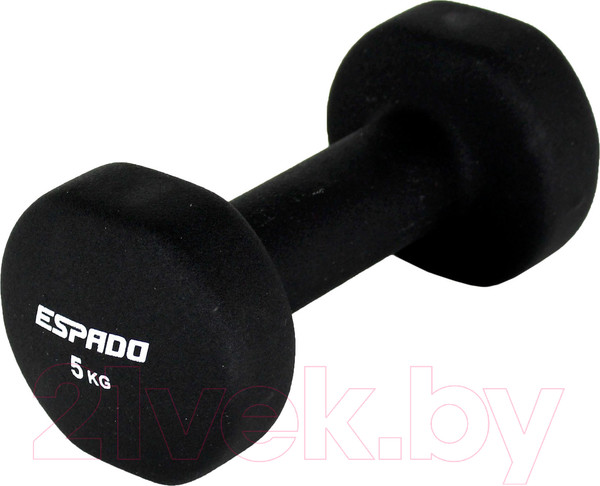 Изображение товара Гантель Espado ES1115 (5кг, черный)