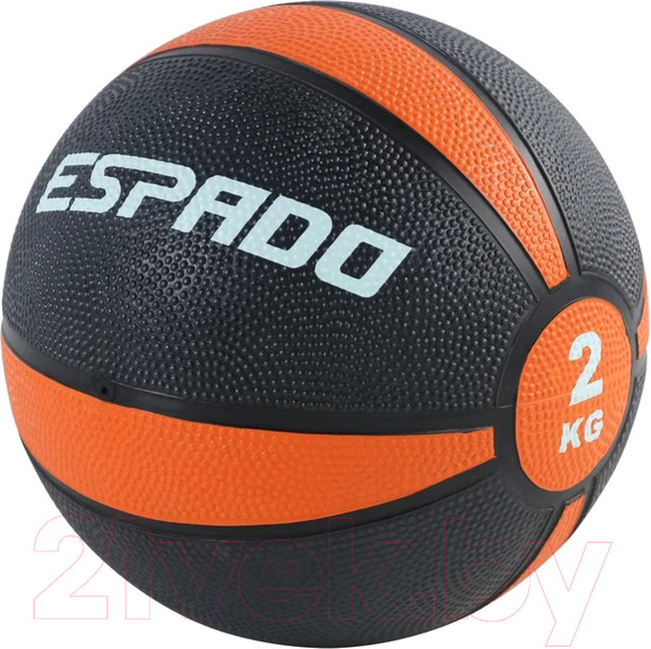 Изображение товара Медицинбол Espado ES2601 (2кг, оранжевый)