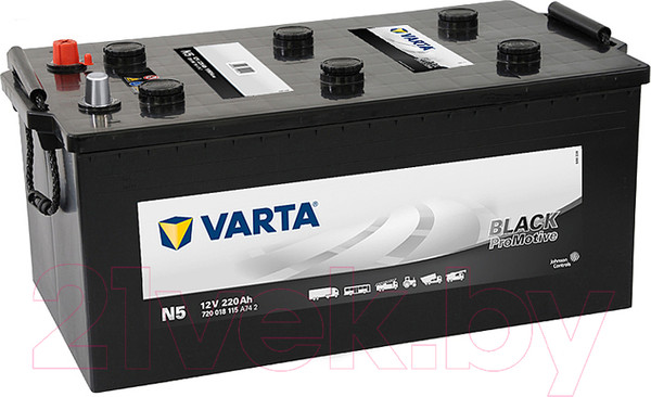 Изображение товара Автомобильный аккумулятор Varta Promotive Black / 720018115 (220 А/ч)