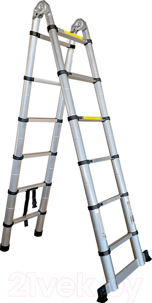 Изображение товара Телескопическая лестница Алюмет DTLH (1.9 м)