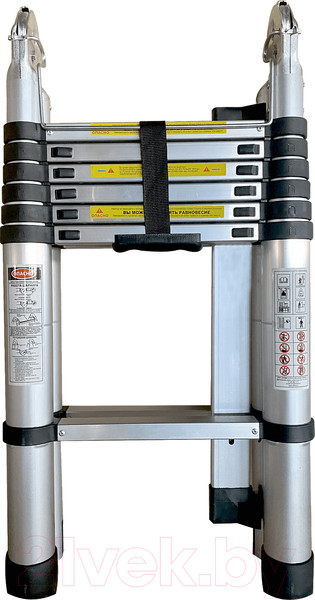 Изображение товара Телескопическая лестница Алюмет DTLH (2.2м)