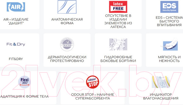 Изображение товара Трусы впитывающие для взрослых Seni Active Plus Large (10шт)