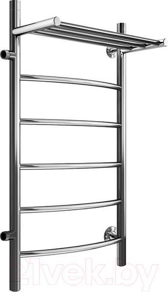 Изображение товара Полотенцесушитель водяной Маргроид Вид 4 80x50 БП (левый, с полкой)
