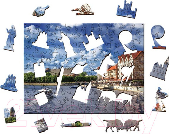 Изображение товара Пазл Нескучные игры Калининград Citypuzzles / 8187
