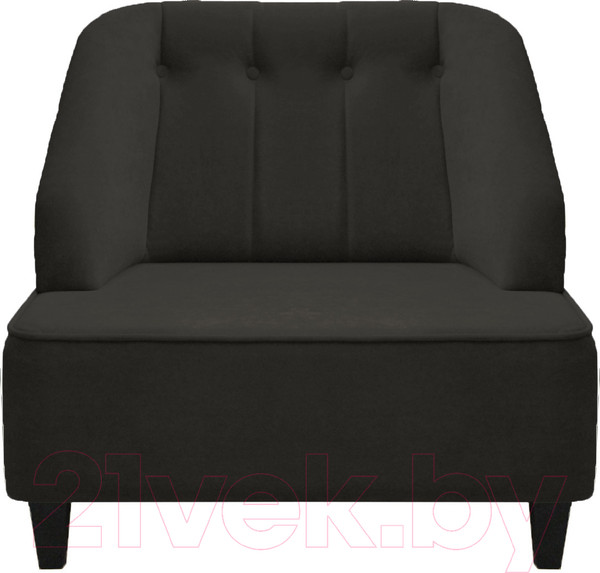 Изображение товара Кресло мягкое Brioli Дино П (B17/темно-серый)