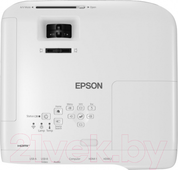 Изображение товара Проектор Epson EB-FH52 / V11H978040