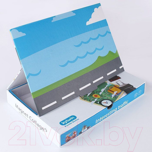 Изображение товара Развивающий игровой набор Darvish Магнитный Interesting Traffic / DV-T-2612