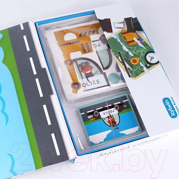 Изображение товара Развивающий игровой набор Darvish Магнитный Interesting Traffic / DV-T-2612