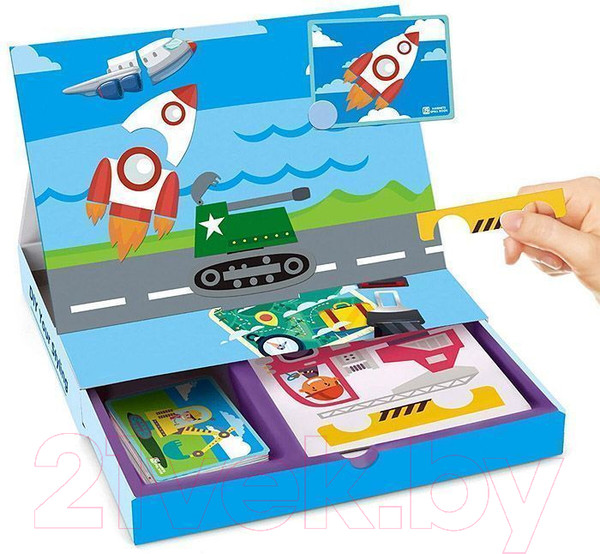 Изображение товара Развивающий игровой набор Darvish Магнитный Interesting Traffic / DV-T-2612