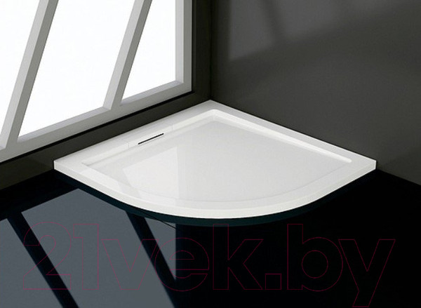 Изображение товара Душевой поддон WeltWasser TRR 90x90x3.5 (с сифоном)