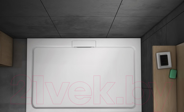 Изображение товара Душевой поддон WeltWasser TRS 12080 120x80x3.5 (с сифоном)