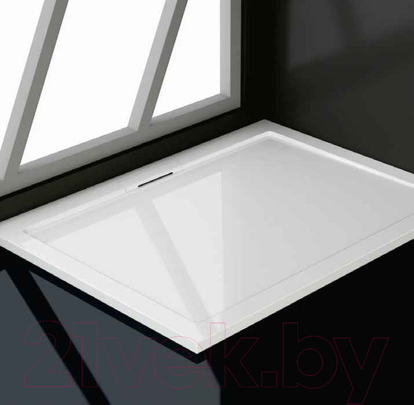 Изображение товара Душевой поддон WeltWasser TRS 12080 120x80x3.5 (с сифоном)