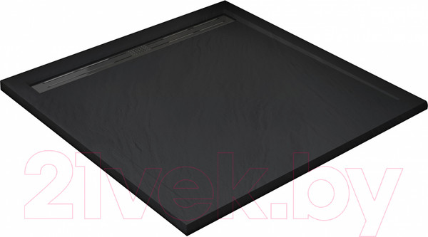 Изображение товара Душевой поддон WeltWasser TRS 100 Stone-BL (с сифоном)