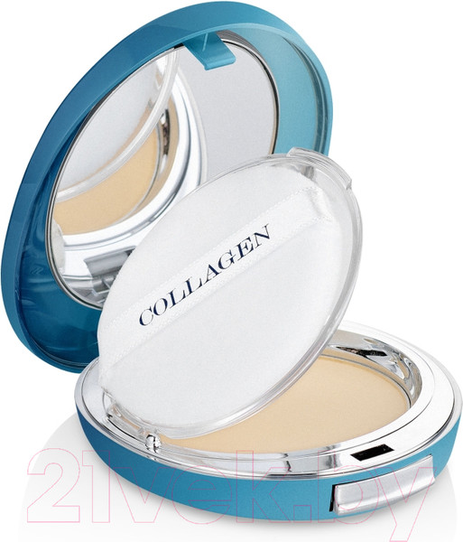 Изображение товара Пудра компактная Enough Collagen Hydro Moisture Two Way Cake SPF25 PA++ тон 21 (2x13г)