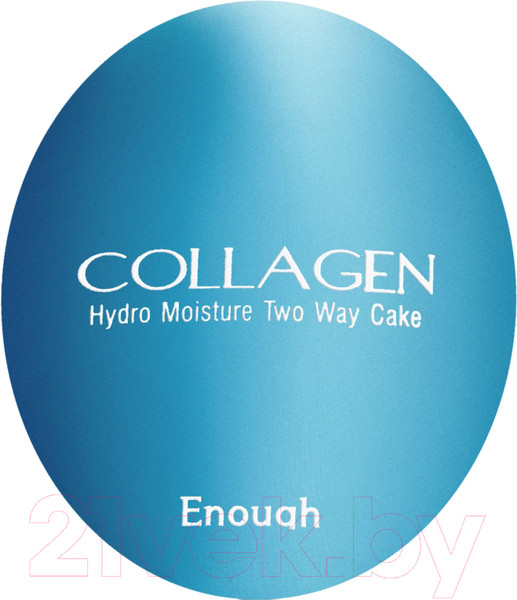 Изображение товара Пудра компактная Enough Collagen Hydro Moisture Two Way Cake SPF25 PA++ тон 21 (2x13г)