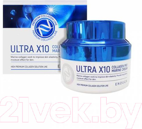 Изображение товара Крем для лица Enough Ultra X10 Collagen Pro Marine Cream (50мл)
