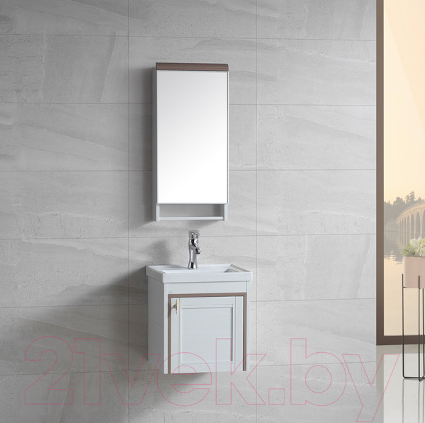 Изображение товара Комплект мебели для ванной RIVER Sofia 405 BG (бежевый)