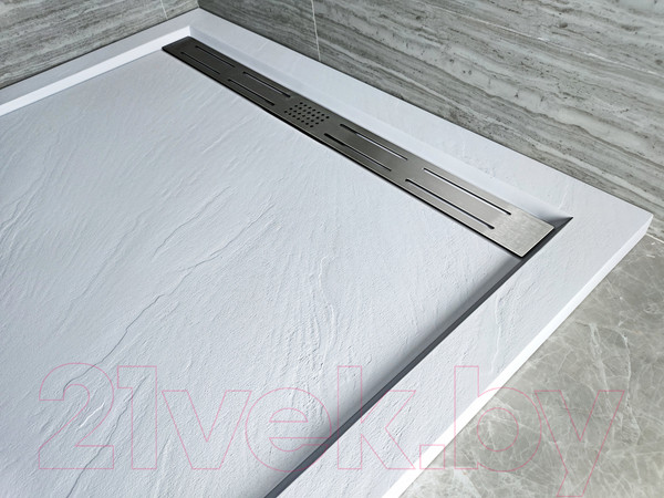 Изображение товара Душевой поддон WeltWasser TRS 100 Stone-WT (с сифоном)