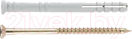 Изображение товара Дюбель-гвоздь Starfix Потайной 10х140 / SMP4-44994-15 (15шт, полипропилен)