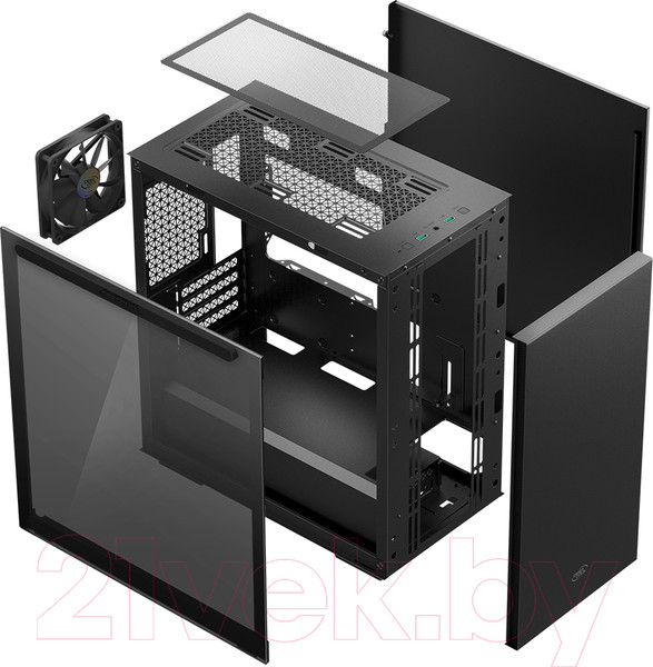 Изображение товара Корпус для компьютера Deepcool Macube 110 Black (R-MACUBE110-BKNGM1N-G-1)