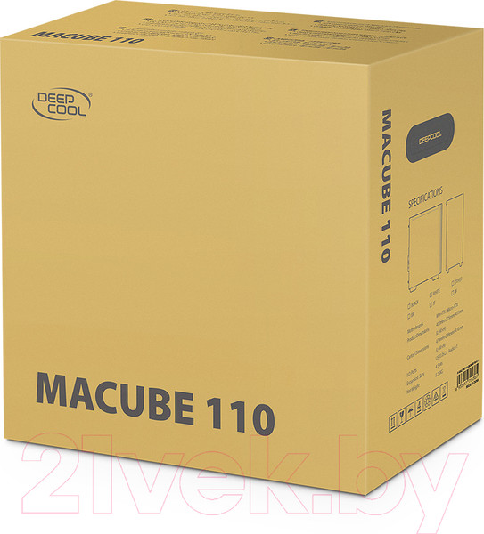 Изображение товара Корпус для компьютера Deepcool Macube 110 Black (R-MACUBE110-BKNGM1N-G-1)