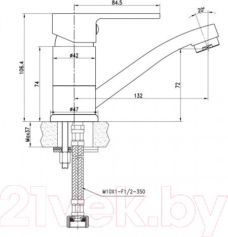 Изображение товара Смеситель LEMARK LM1507C