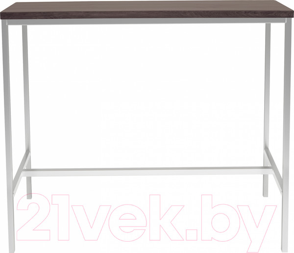 Изображение товара Обеденный стол Buro7 Большой Классика 118x64x106 (дуб мореный/белый)