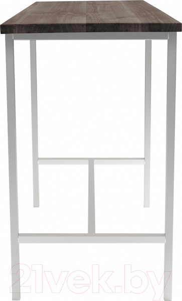 Изображение товара Обеденный стол Buro7 Большой Классика 118x64x106 (дуб мореный/белый)