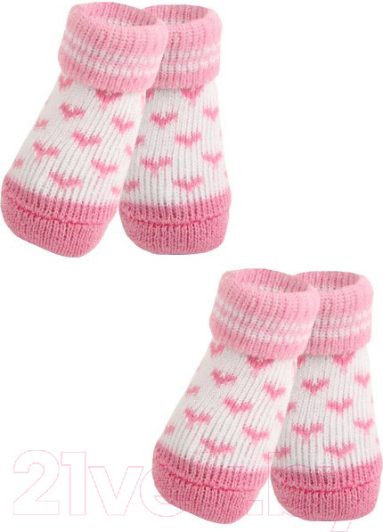 Изображение товара Носочки для животных Puppia Angel Heart / PAMD-SO073-PK-S (розовые сердечки)